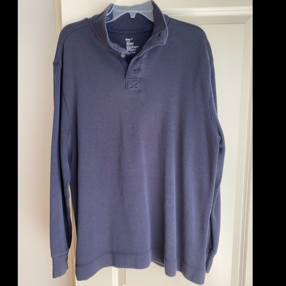 Gap blue long sleeve XL